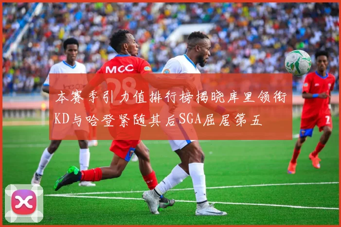 本赛季引力值排行榜揭晓库里领衔KD与哈登紧随其后SGA屈居第五